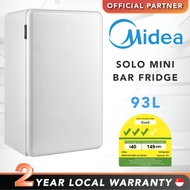Midea 93L Solo Mini Bar Fridge - White (MDRD143FGB01-SG)