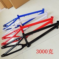 Chrome-molybdenum steel frame BMX20 inch BMX street-style fancy performance car small five-way flat 
