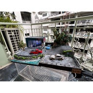 Showroom diorama 1:64