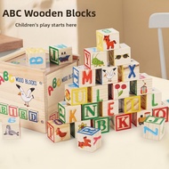 ABC Alphabet Learning Building Blocks