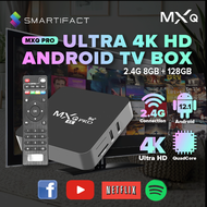 Smartifact MXQ Pro 4K Android 11.0 TV Box 5G for Non Smart TV Ultra HD Quad Core TV Box 2.4G Wifi 8G