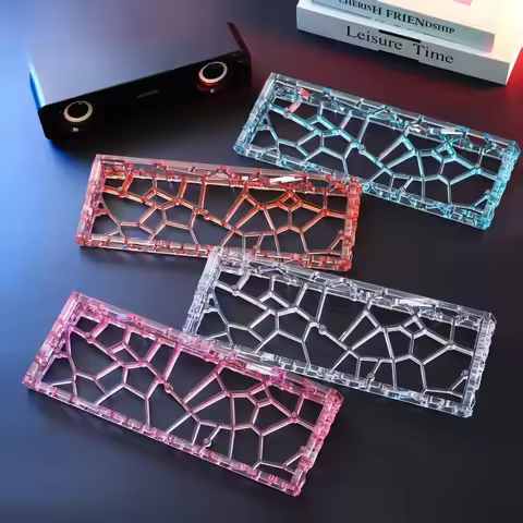 Hollow out mechanical keyboard case GH60 Wooting 60he Win60 HM66 Plastic case