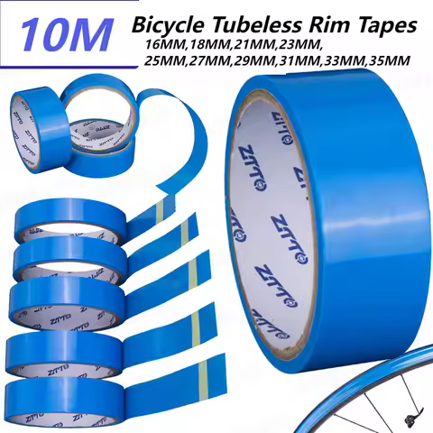 10M Bicycle Tubeless Rim Tape Tire Liner 16/18/21/23/25/27/29/31/33/35mm Bicycle Rim Strip Tape Wear