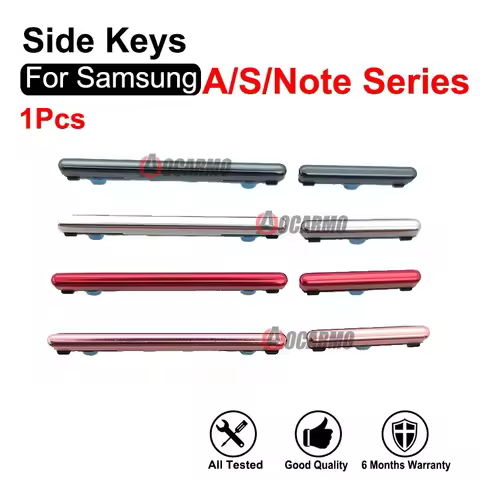 Power On OFF Volume Buttons Side Keys For Samsung Galaxy A51 A71 Note 10 S8 S8+ S9+ S9 Plus Replacem