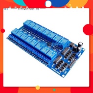 Module 16 Relay with Opto Isolator (12VDC) TechParts Viet