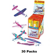 30 Pcs Childhood Flying Gliders Glider Aeroplane/Bird Foam/Dinosaur/Kad Tepuk/Unicorn/Slime/ Clay/Tukar Baju