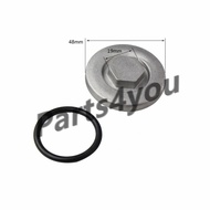 Oil Cap Drain Plug with O-ring for Buyang 300 Stels 300B 2.1.01.0210 8.3.01.0080 LU018913 LU018908 A