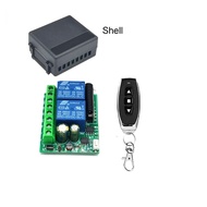 DC 12V 10A 2 Channel Relay Receiver RF Wireless Remote Control Switch 433MHz Universal Garage/Door/M