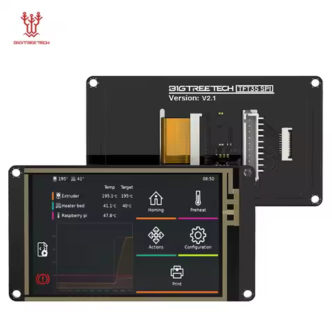 BIGTREETECH TFT35 SPI V2.1 Touch Screen 3.5inch IO2CAN V1.0 Module 3D Printer Parts For CB1 Manta M4