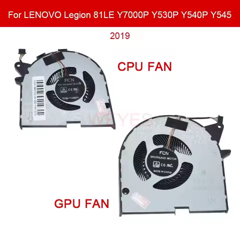 DFS200105200T DFS2001052Q0T DFS501105PR0T CPU Fan For LENOVO Legion 81LE Y7000P Y530P Y540P Y545 EG7