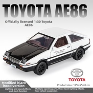 BONINGYU | Authorized Initial D AE86 Diecast Pull-Back Model Car Boxed