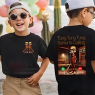 Tung Tung Sahur Funny Multiple Colors T-shirt, Tung Tung Sahur Fun Kids Shirt Clothing
