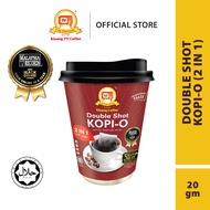 Kluang TV Coffee Double Shot Kopi-O 2in1 (46gm x 1 cup)