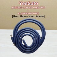 [¼” - ⅜” = 3Meter] (1HP/2HP) AIRCOND PIPE INSTALLATION INDOOR & OUTDOOR WITH COPPER TUBE CONDITIONER