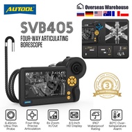AUTOOL SVB405 Steering Endoscope 2MP Camera 360°Degrees Rotate Endoscope For Industrial Auto Repair 