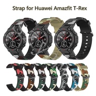 Amazfit-T Rex Strap Replacement Strap Smart Watch Camouflage Sport Silicone Strap For Huami Amazfit T-Rex