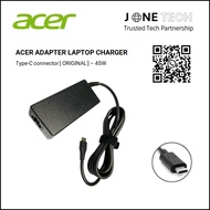 [ ORIGINAL ] ACER - 45W (MY-NP.ADT0A.066) AC Adapter Type-C Laptop Power Charger - 1 Year Acer Warranty
