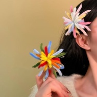 Colorful fireworks new year twist stick fireworks hair clip