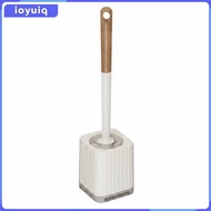 Easy to Clean Wall Mounted Toilet Brush Hygienic Long Handle Toilet Brush for Restroom