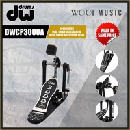DW DWCP3000A 3000 Series Dual-Chain Accelerator Drive System Single Bass Drum Pedal