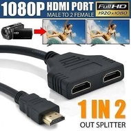 2-port HDMI SPLITTER Cable Without Adapter/1 INPUT To 2 OUTPUT