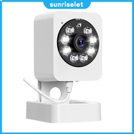 [New] Tuya CCTV Surveillance Camera Support 128GB TF Card 2.4G Wifi Monitoring Camera 360 Rotation A