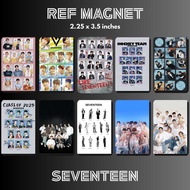 Seventeen Magnet Ref Design | Stylish KPOP Magnet ref | High-Quality Print