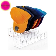 Strongaroetrtomj Acrylic Cap Storage Ra With Slots Baseball Cap Display Stand Cap Storage Container 