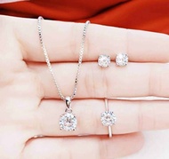 Set Perhiasan Itali Silver 925 Titanium Xuping No Luntur