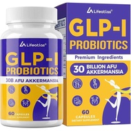 Lifeatlas GLP-I Suplemen Probiotik |   GLP-I dengan 30 Bilion AFU Probiotik Akkermansia, Probiotik A