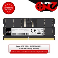 Lexar 8GB DDR5 RAM 5600MHz SODIMM Laptop Memory (LD5S08G56C46ST-BGS) DDR5 RAM DDR5 RAM Laptop