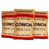 [DISKON] Semen Conch PCC Komposit Semen Portland • 40 kg (100/200/250sak) [TERLARIS]