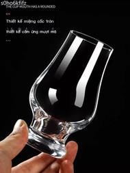 [Super Savings] Crystal glass whiskey set, tulip shaped cognac wine tasting glass