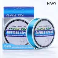 Senar Pancing Germany Fishing Line 200M Bahan Nilon Kuat Senar Ikan Invisible