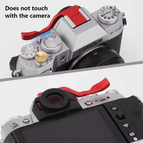 Haoge Metal Hot Shoe Thumb Up Rest Hand Grip for Fujifilm X-T30III Fuji X-T50 X-T30II X-T30 X-T20 X-