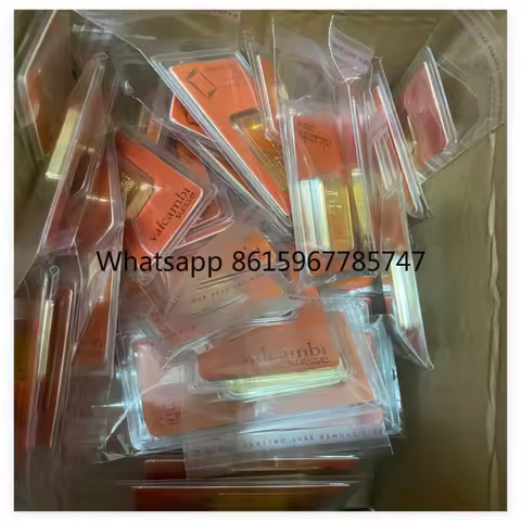 Valcambi 5g 20g 1oz High Quality Gold Bar Gold Plated Bullion Non-Magnetic（Sealed Packaging）gold Bar