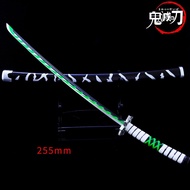 26cm Katana Cosplay Demon Slayer Nichirin Tanjiro Kimetsu No Yaiba Cosplay Pedang Pedangan Demon Sla