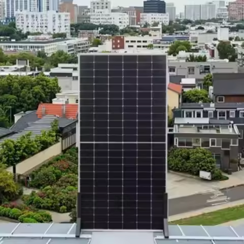 High Efficiency 550W N-Type Monocrystalline Solar Panel