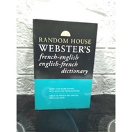 1997 RANDOM HOUSE WEBSTER'S FRENCH - ENGLISH ENGLISH - FRENCH Dictionary Reference Guide Book