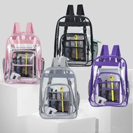 Halloween Womens Clear Color Backpack New Waterproof Clear For Men High Capacity Fashion Student Bag