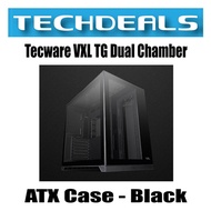 Tecware VXL TG Dual Chamber ATX Case - Black