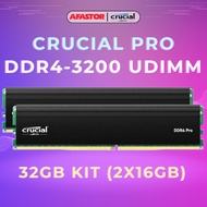 Dram Crucial PRO 32GB KIT (2x16GB) DDR4-3200 UDIMM | Cp2k16g4dfra32a