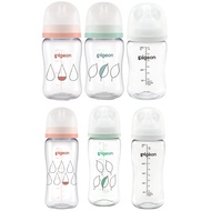 Pigeon T-Ester Wide Neck 7oz/200ml 10oz/300ml Bottle With SofTouch Teat