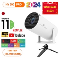 Mini projector HY300 PRO / HY320 / HY300 / HY320 Mini Full HD android 11.0 brightness 300 ANSI