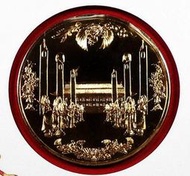 CB105 郵政省1999年《 天皇御在位50年紀念銀章 》冊裝 純銀 999銀幣