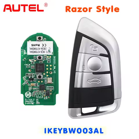 AUTEL IKEY Razor Style Smart Remote Key BW003AL IKEYBW003AL 315/433MHz for BMW Work with MaxiIM KM10