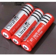 Rechargeable Li-Ion 18650 Lithium Battery Flat Top