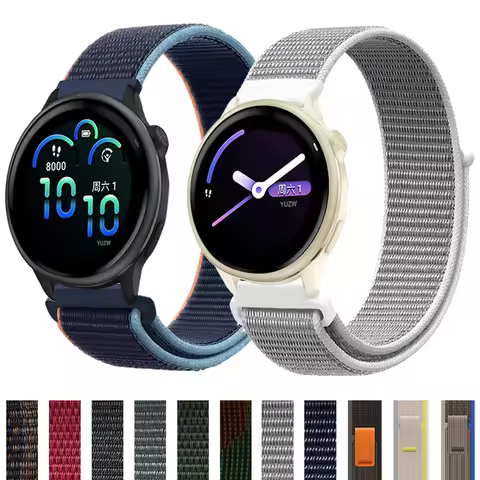 Nylon Loop Band For Garmin Forerunner 965 255 265 745 165 Bracelet For Garmin Vivoactive 6 5 4 3/Ven