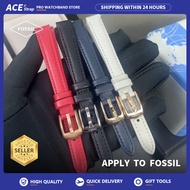 FOSSIL 12mm Watch Strap Genuine Leather Apply to ES4827 ES4830 ES4502 ES4529 ES4699