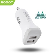 Robot RTC6 Car Charger Car Plug 2 USB Ports 1 Year Official Guarantee CODE N3O3